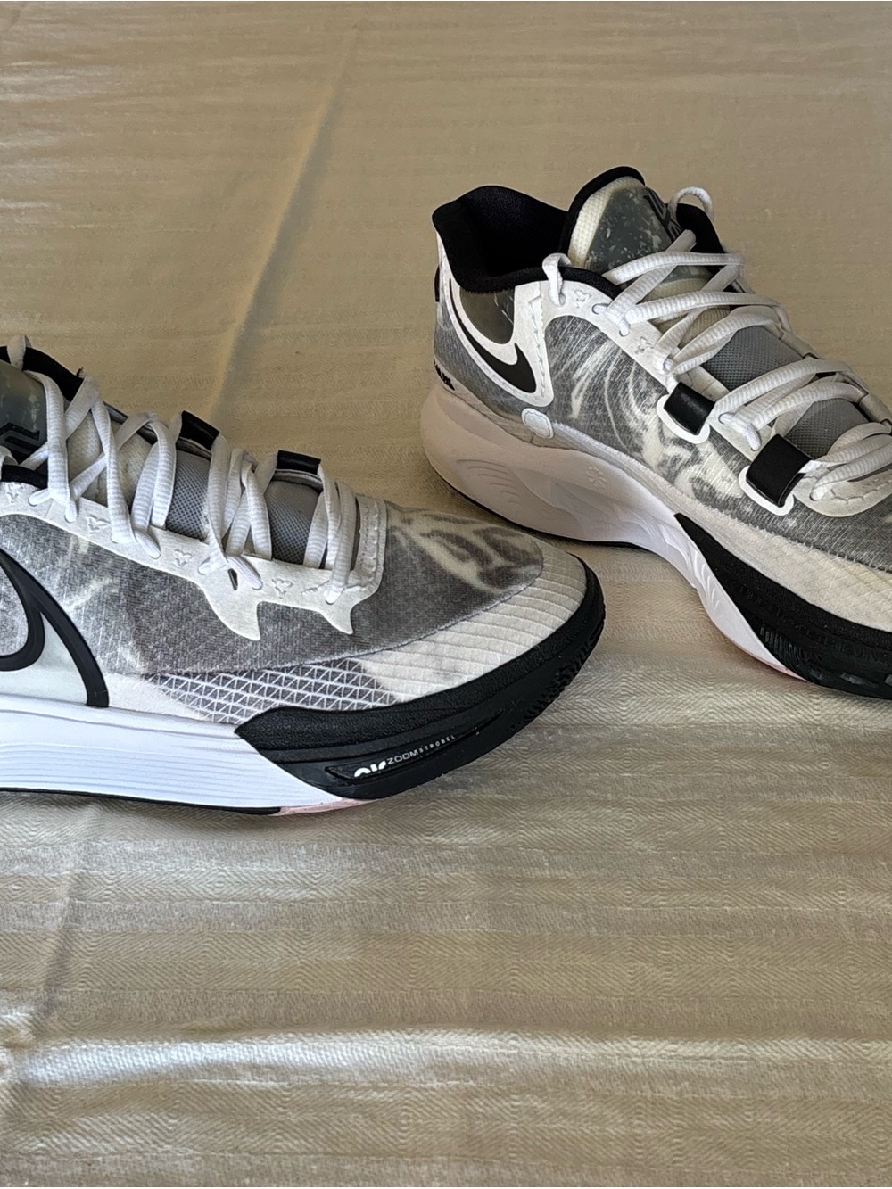 Nike Kyrie 8 Black White Pink DJ6017-101 Basketball Shoes Men's